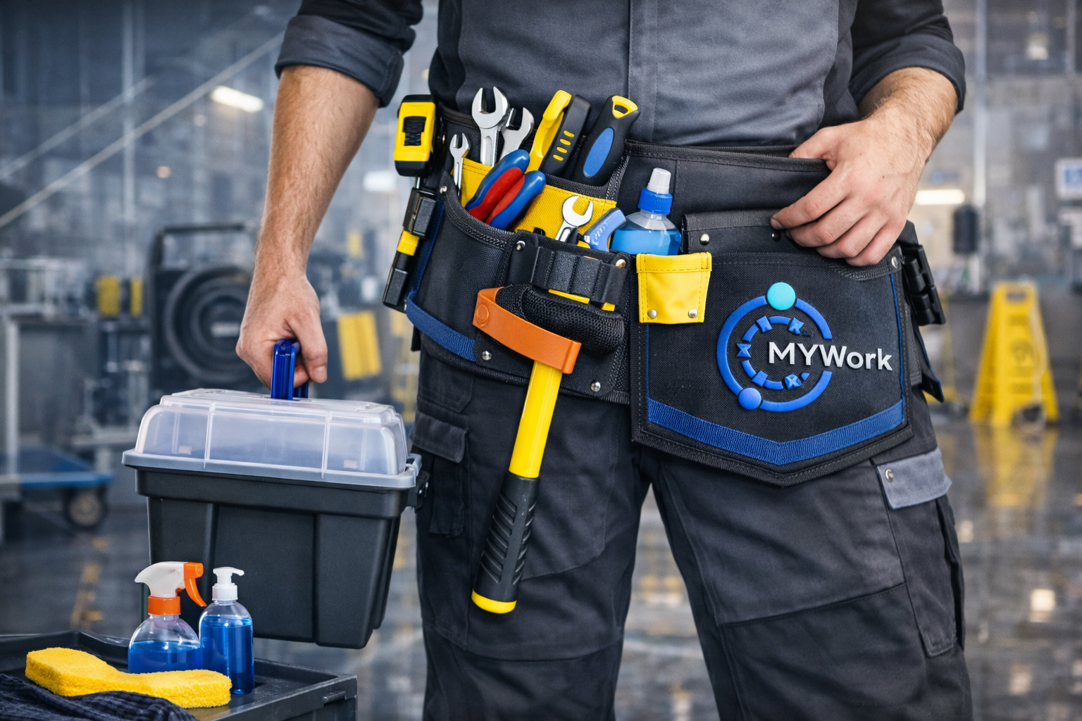 MYWork team aan het werk